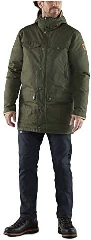 Fj ä llr ä ven Swedish Arctic Fox Greenland Men's Down Parker overcoat