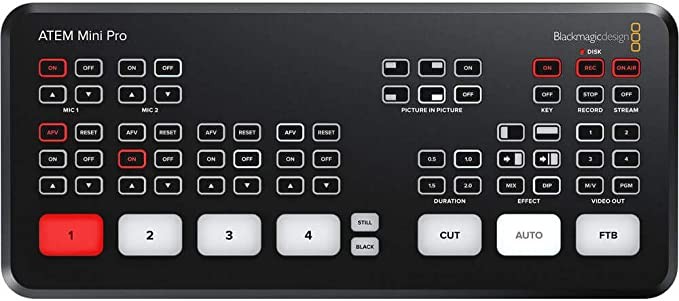 Blackmagic Design Atem Mini Pro ISO switching station